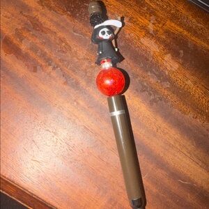 Reaper Themed Black and Red Stylus Pen